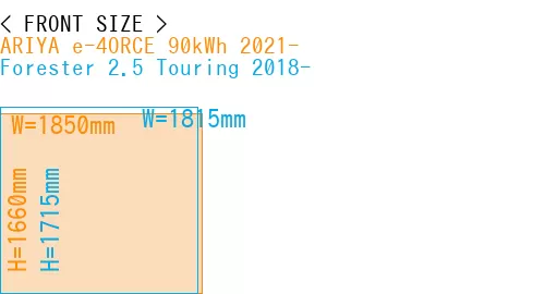 #ARIYA e-4ORCE 90kWh 2021- + Forester 2.5 Touring 2018-